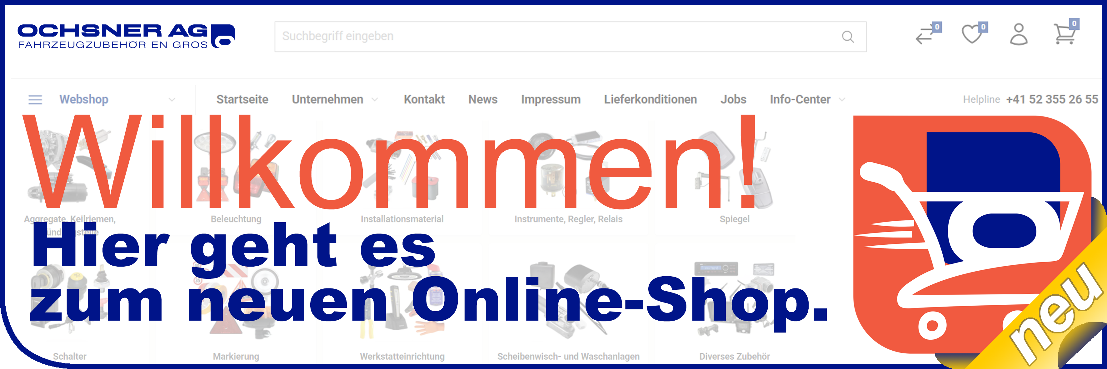 Hier gehts zum neuen Shop